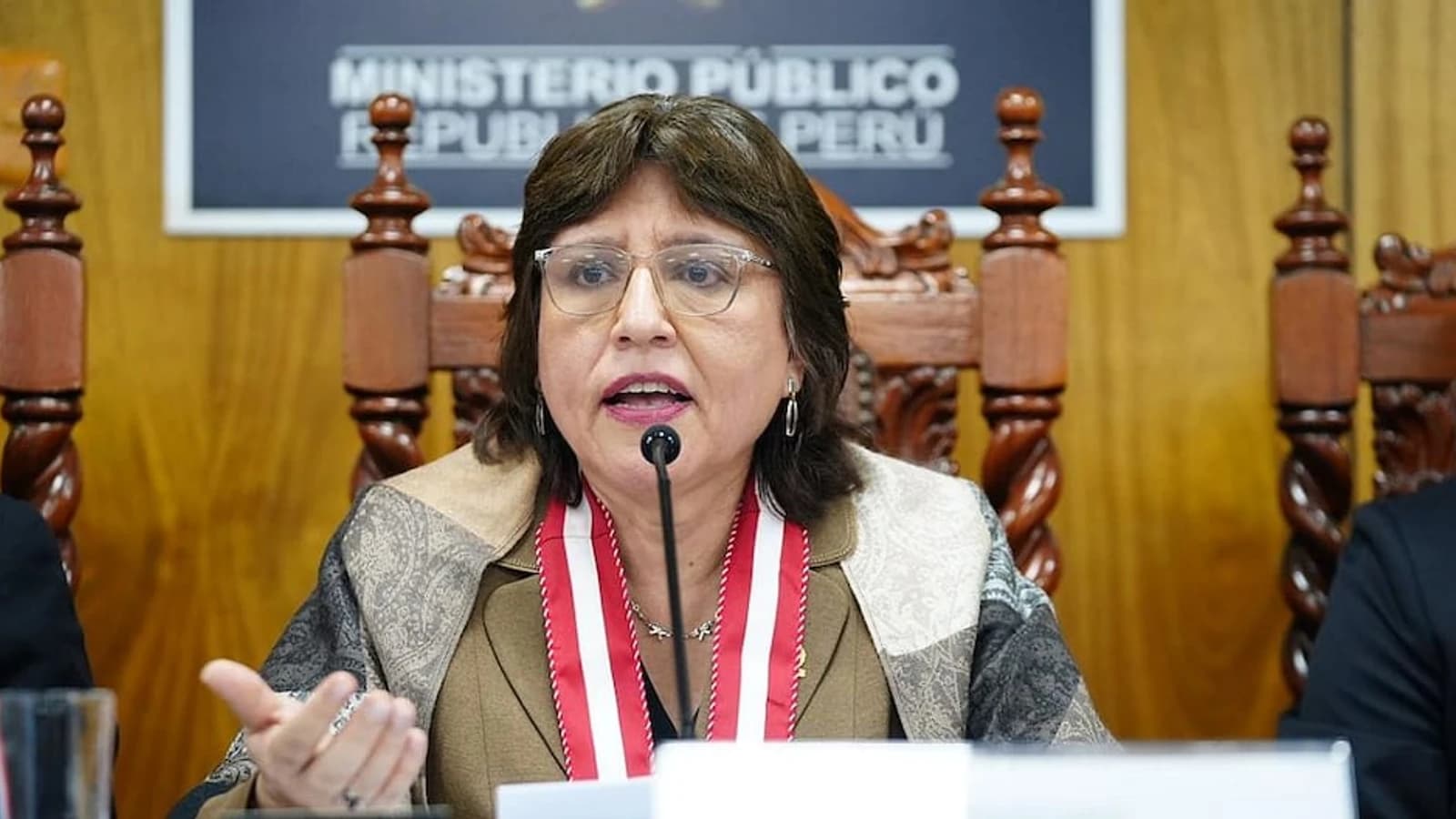 PNP retira seguridad a Delia Espinoza tras suspensión como Fiscal de la Nación
