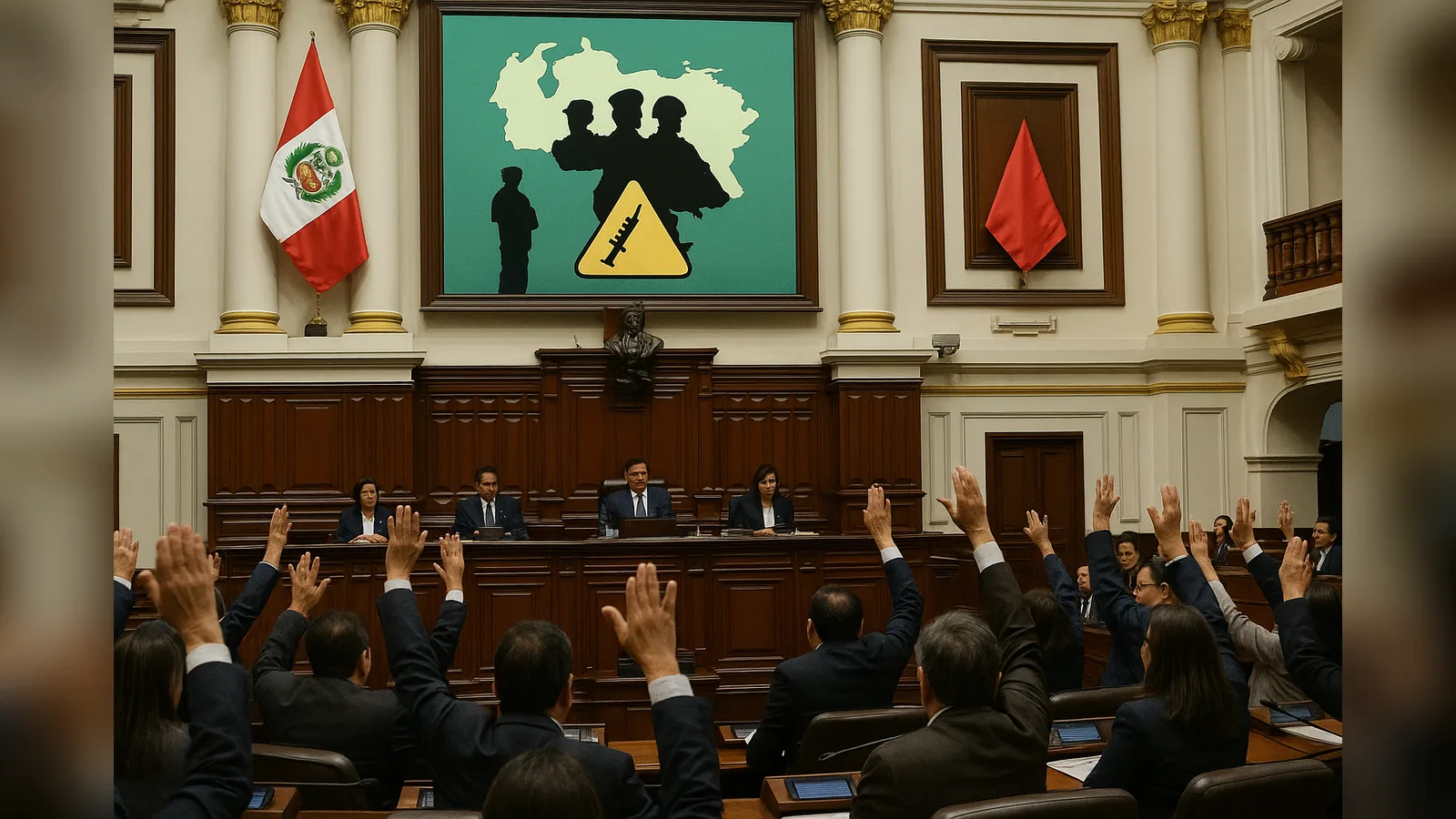 Congreso declara al Cártel de los Soles como organización terrorista en Perú